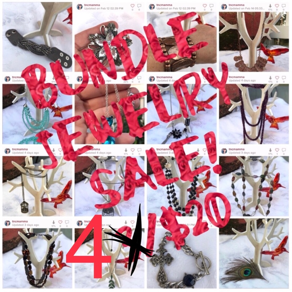 Jewelry bundle 4/$20 🚫Pandora